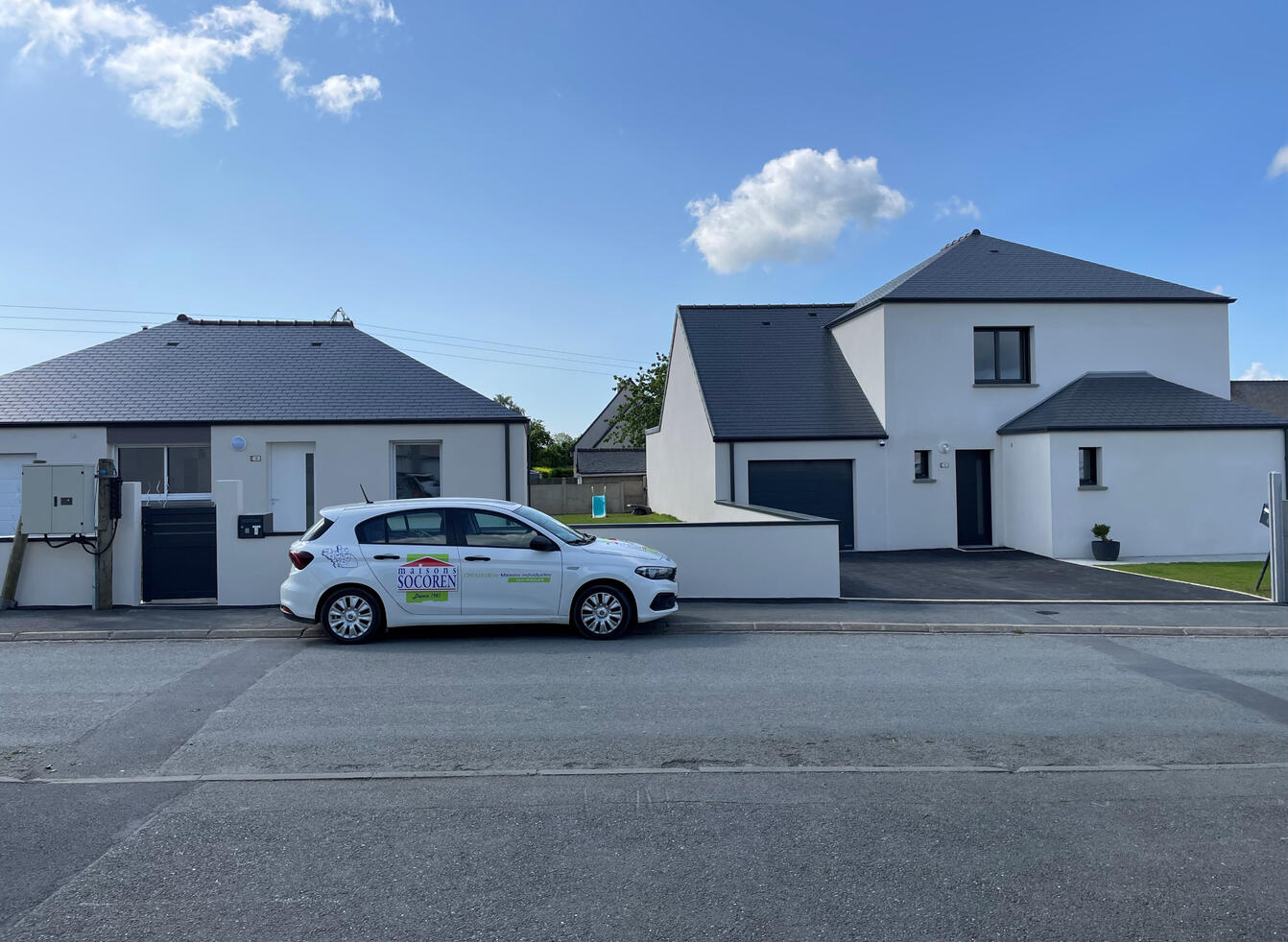 Maison étage toit plat Maison étage toit plat